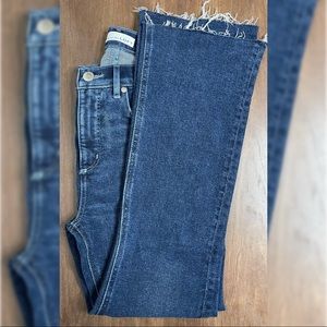 Loft kick crop jeans